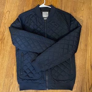 Men’s Zara padded bomber jacket